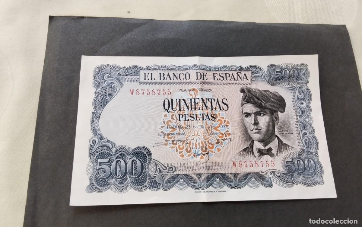 Billetes espa&ntilde;oles: BILLETE DE 500 PTS 1971 &rdquo;JACINTO VERDAGUER&rdquo; , BUENA CONSERVACION