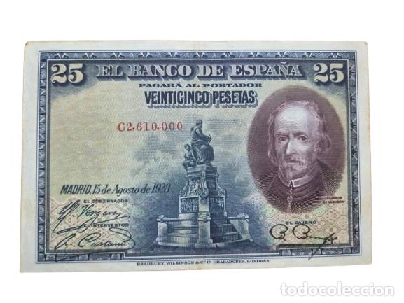 Billetes espa&ntilde;oles: Billete. Calder&oacute;n de la Barca. 1928. Serie C