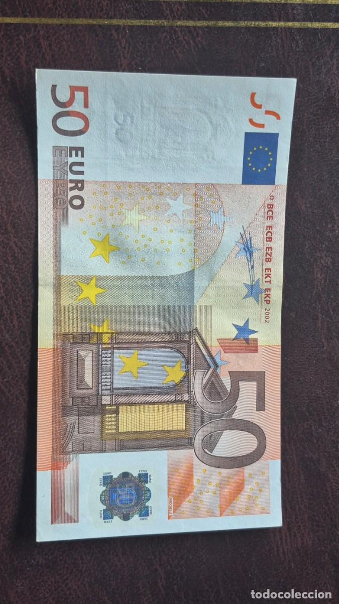 Billetes espa&ntilde;oles: BILLETE DE 50 EUROS PRIMERA FIRMA DUISEMBERG, V DE ESPA&Ntilde;A, M008