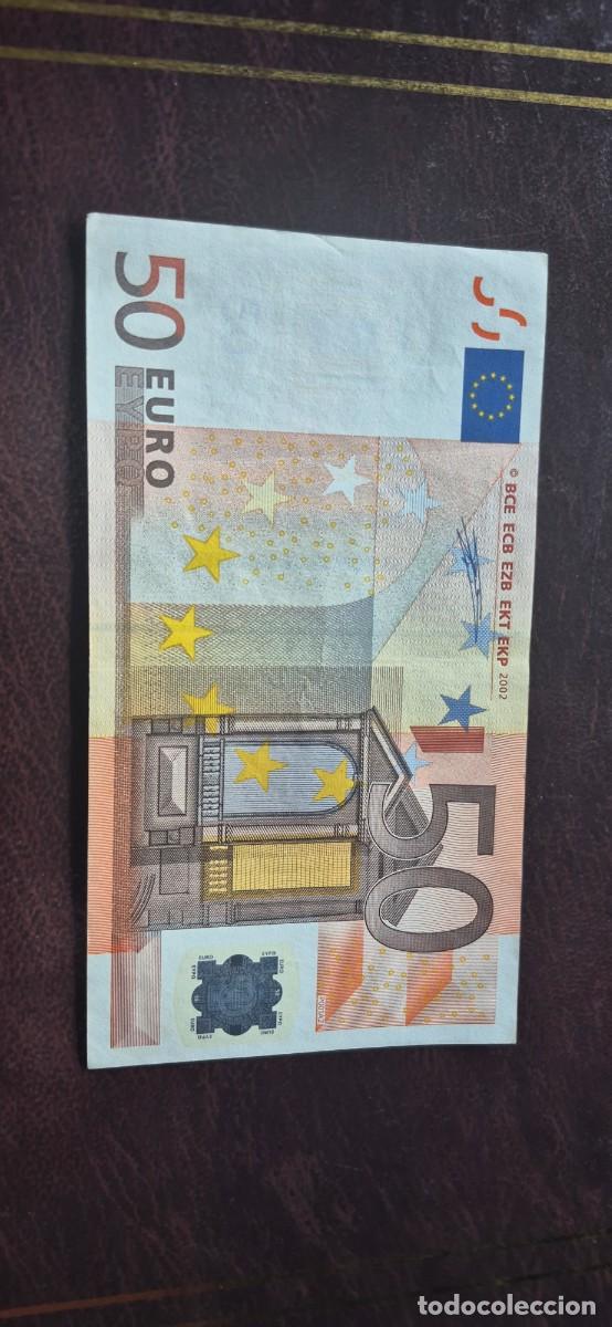 Billetes espa&ntilde;oles: BILLETE DE 50 EUROS PRIMERA FIRMA DUISEMBERG, V DE ESPA&Ntilde;A, M013