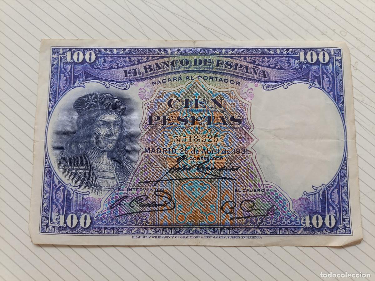 Billetes espa&ntilde;oles: BILLETE 100 PESETAS 1931 MBC