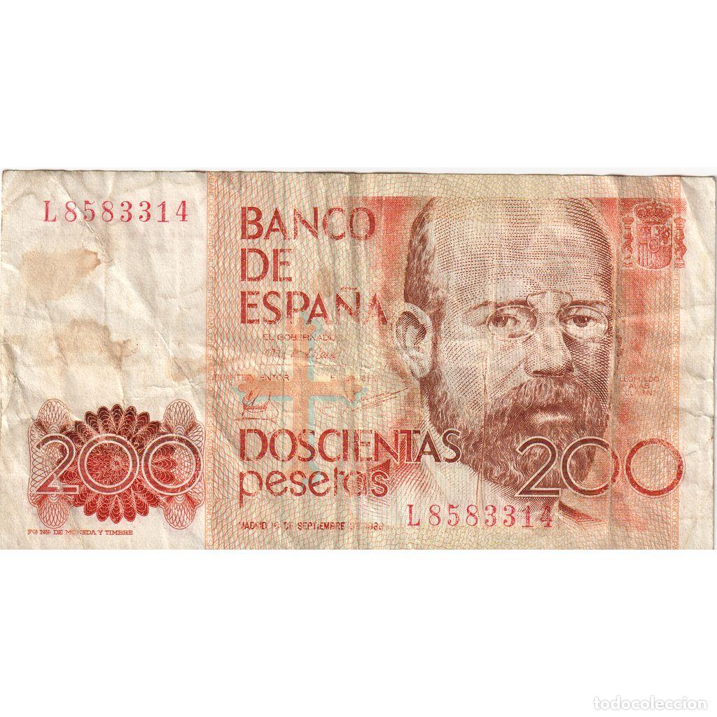 Billetes espa&ntilde;oles: [#1515693] Espa&ntilde;a, 200 Pesetas, 1980-09-16, RC