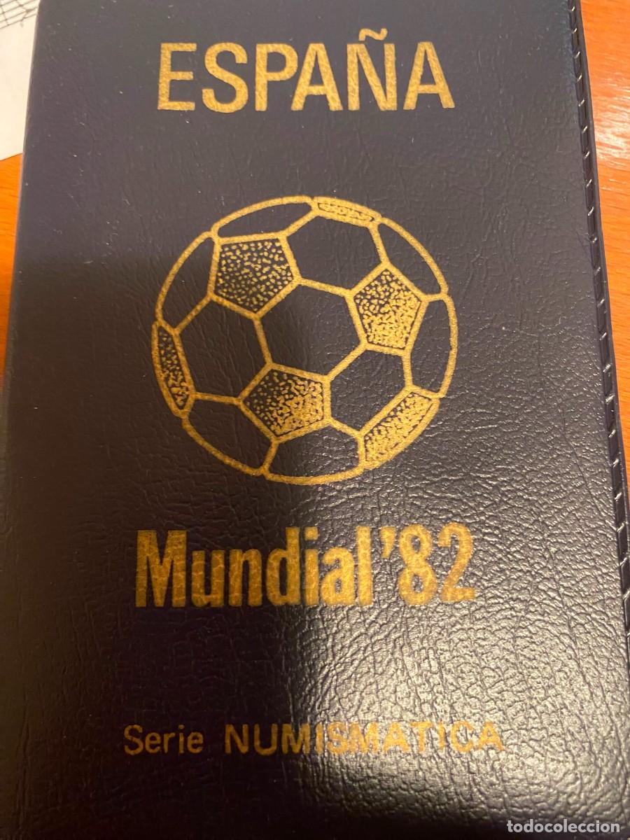 Billetes espa&ntilde;oles: Estuches monedas rey Juan Carlos I mundial 1982 estrella 1980