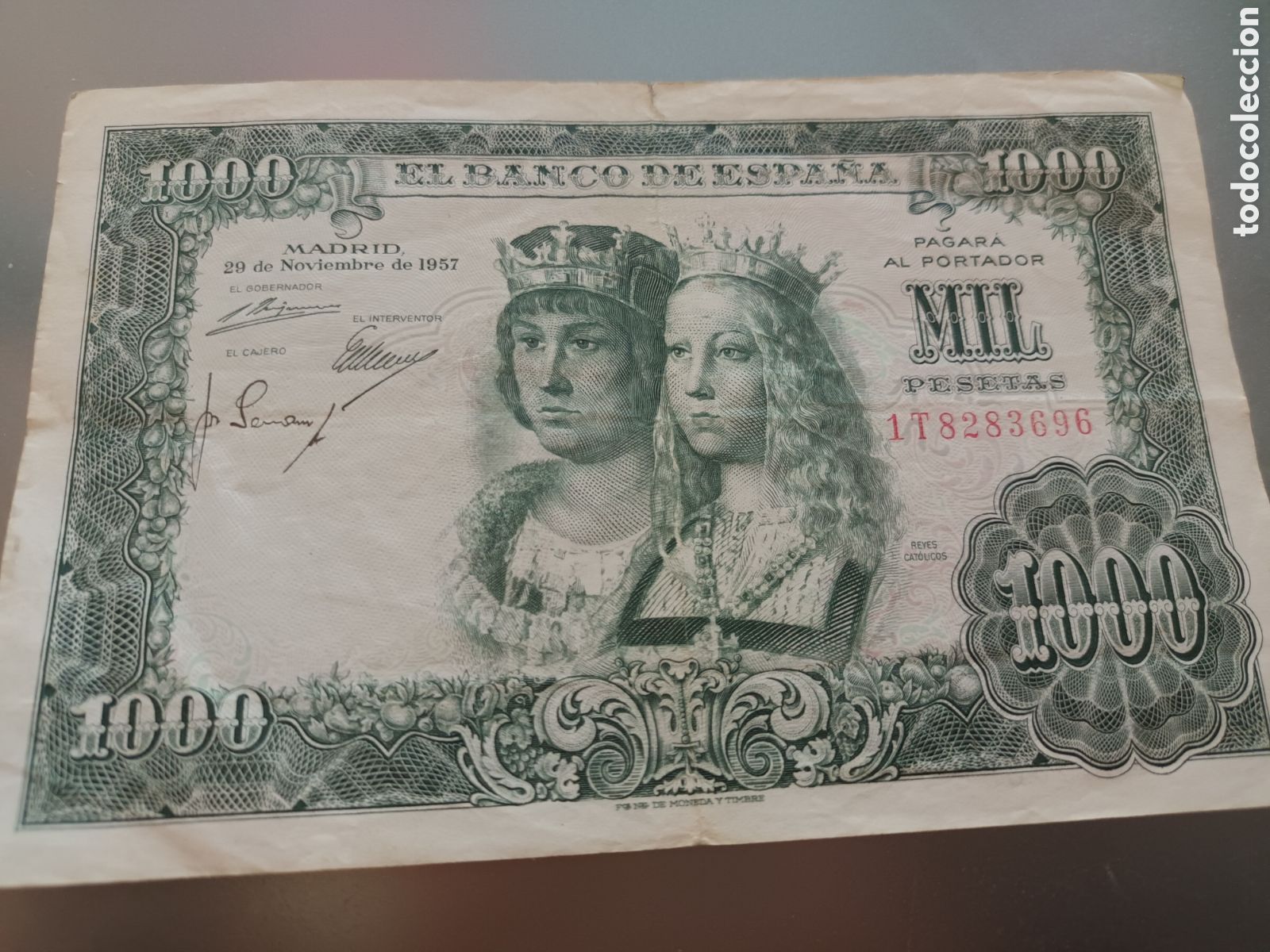 Billetes espa&ntilde;oles: BILLETE DE 1000 PESETAS DE NOVIEMBRE DE 1957