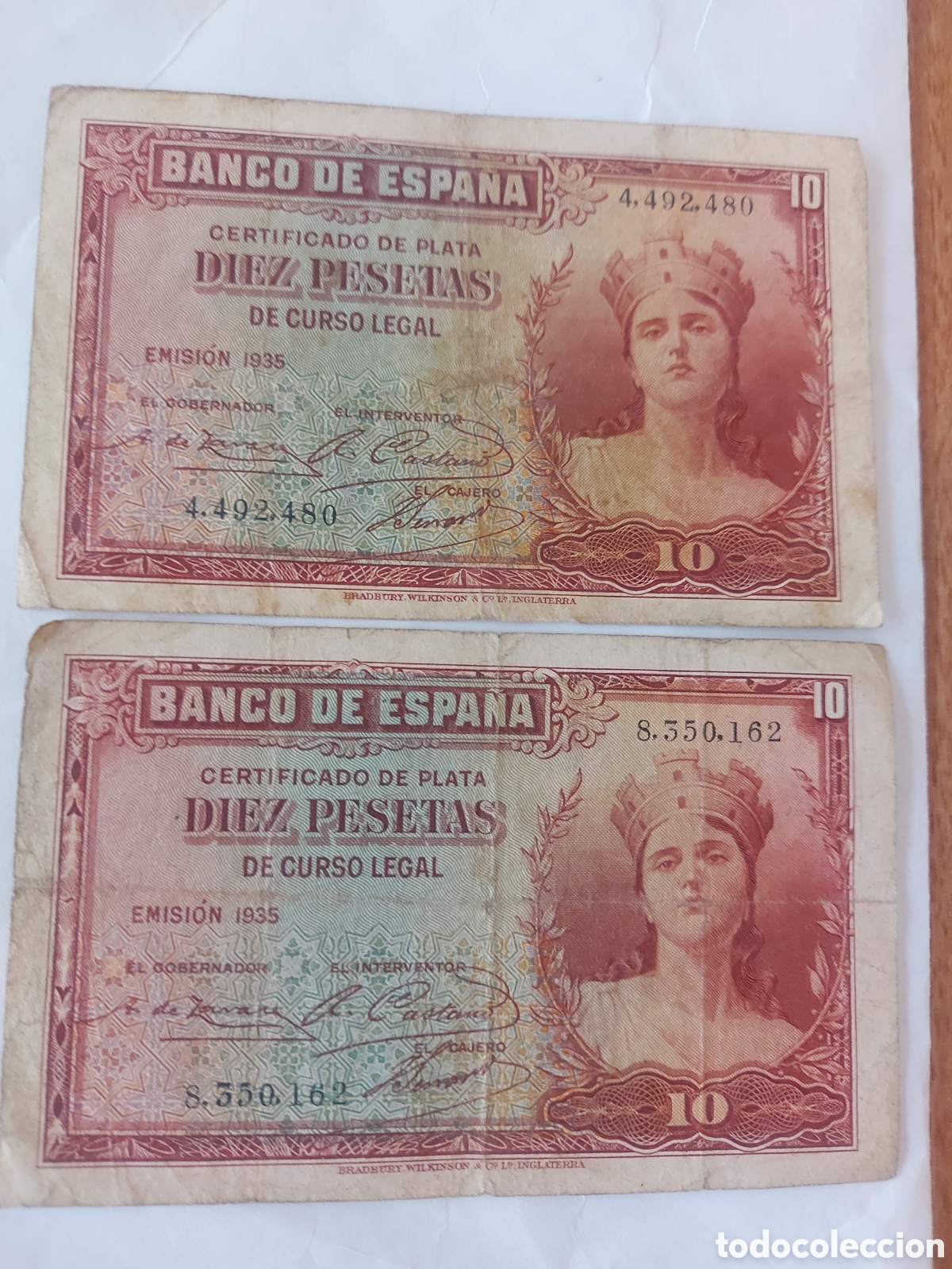 Billetes espa&ntilde;oles: los billetes son de Espa&ntilde;a - Foto 1
