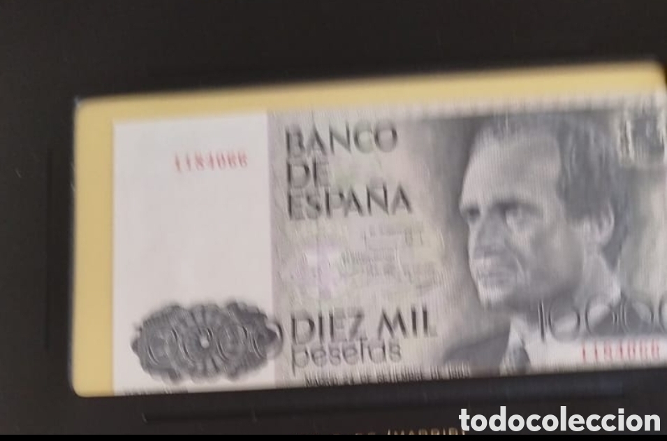 Billetes espa&ntilde;oles: Billete de 10000 pesetas
