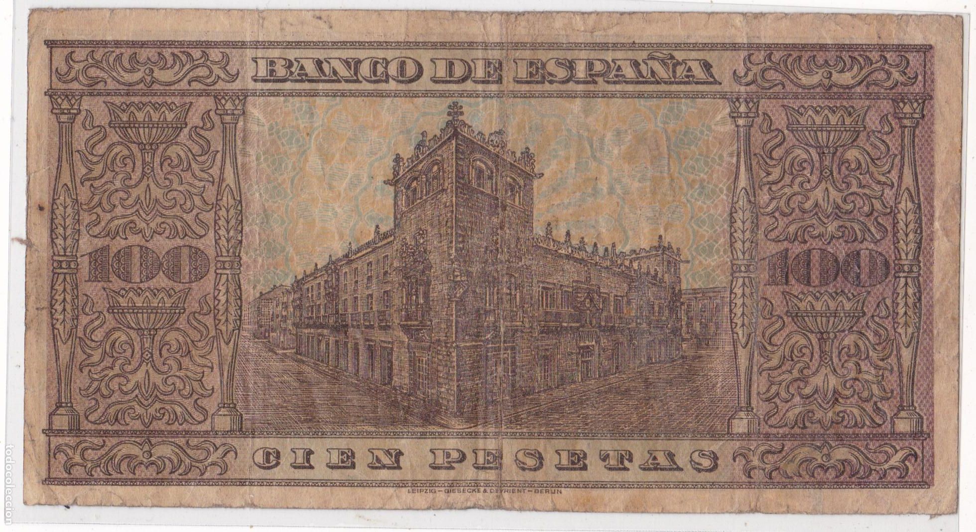 Billets espagnols: AA19-BILLETES 100 Pesetas Burgos 1938.