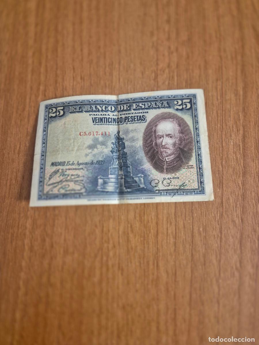 Billetes espa&ntilde;oles: BILLETE DE 25 PESETAS 1928 CALDERON.