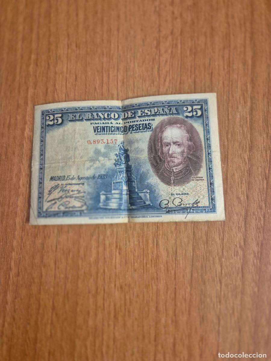Billetes espa&ntilde;oles: BILLETE DE 25 PESETAS 1928 CALDERON.