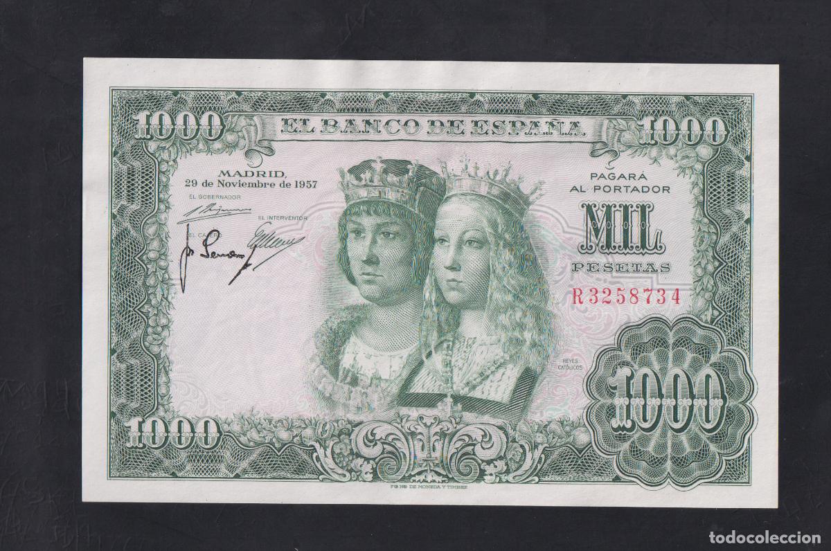 Billetes espa&ntilde;oles: ESPA&Ntilde;A EDIFIL 469 b 1000 PTAS 29 DE NOVIEMBRE 1959 MAGNIFICO Y RARO BILLETE