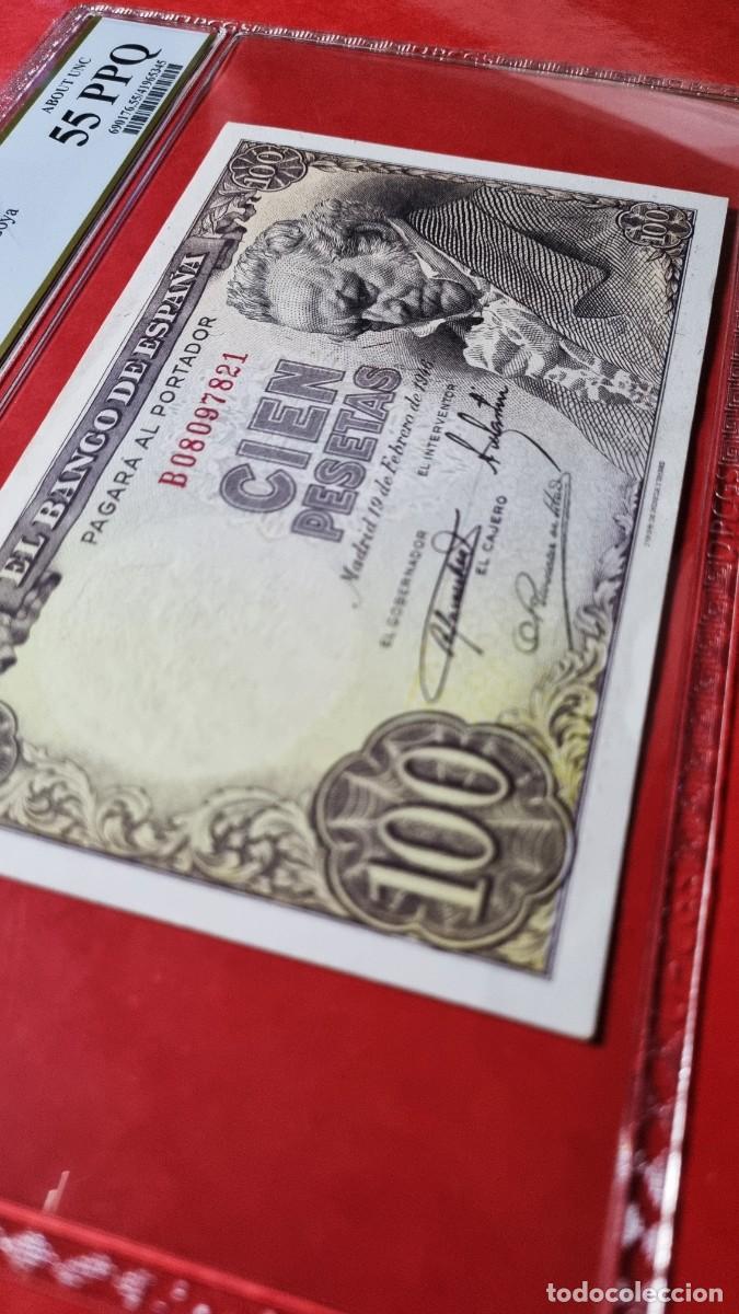 Spanische Banknoten: ESPA&Ntilde;A ESTADO ESPA&Ntilde;OL PCGS 55 PPQ ! | SOLO ACEPTO PAYPAL| BILLETE 100 PESETAS 1946 LEER DESCRIPCION