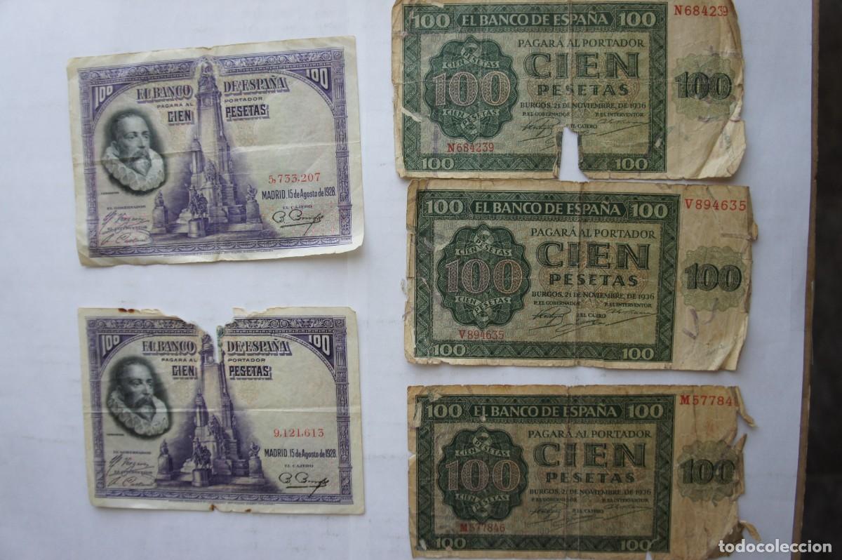 Billetes espa&ntilde;oles: Caja STATOS mas billetes.