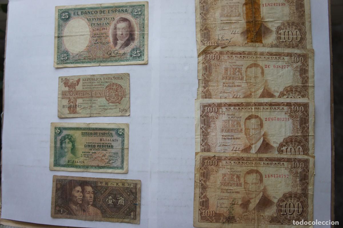Billetes espa&ntilde;oles: Caja STATOS mas billetes. - Foto 3