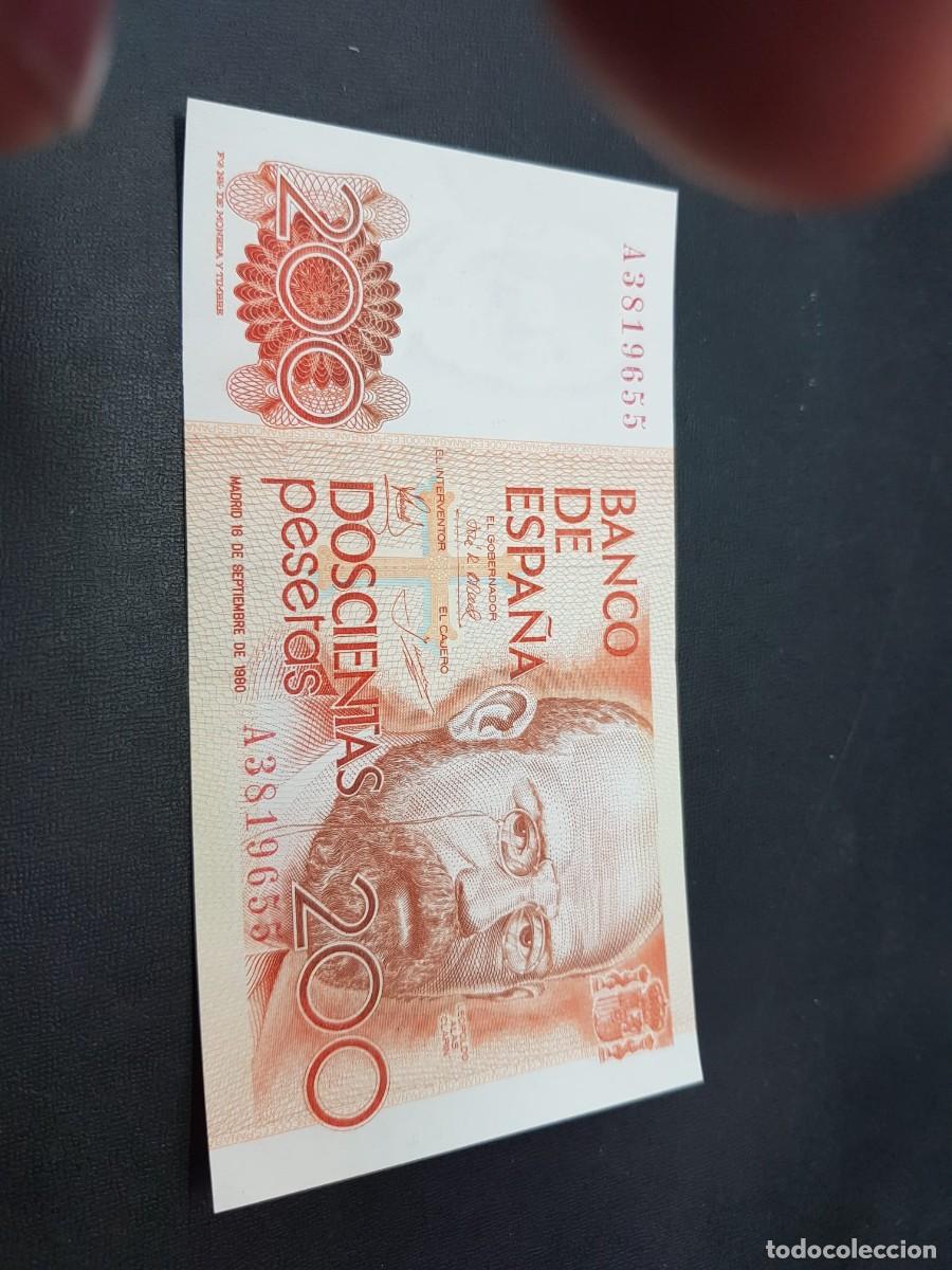 Billetes espa&ntilde;oles: ESPA&Ntilde;A- 200 PESETAS-16 DE SETIEMBRE DE 1980