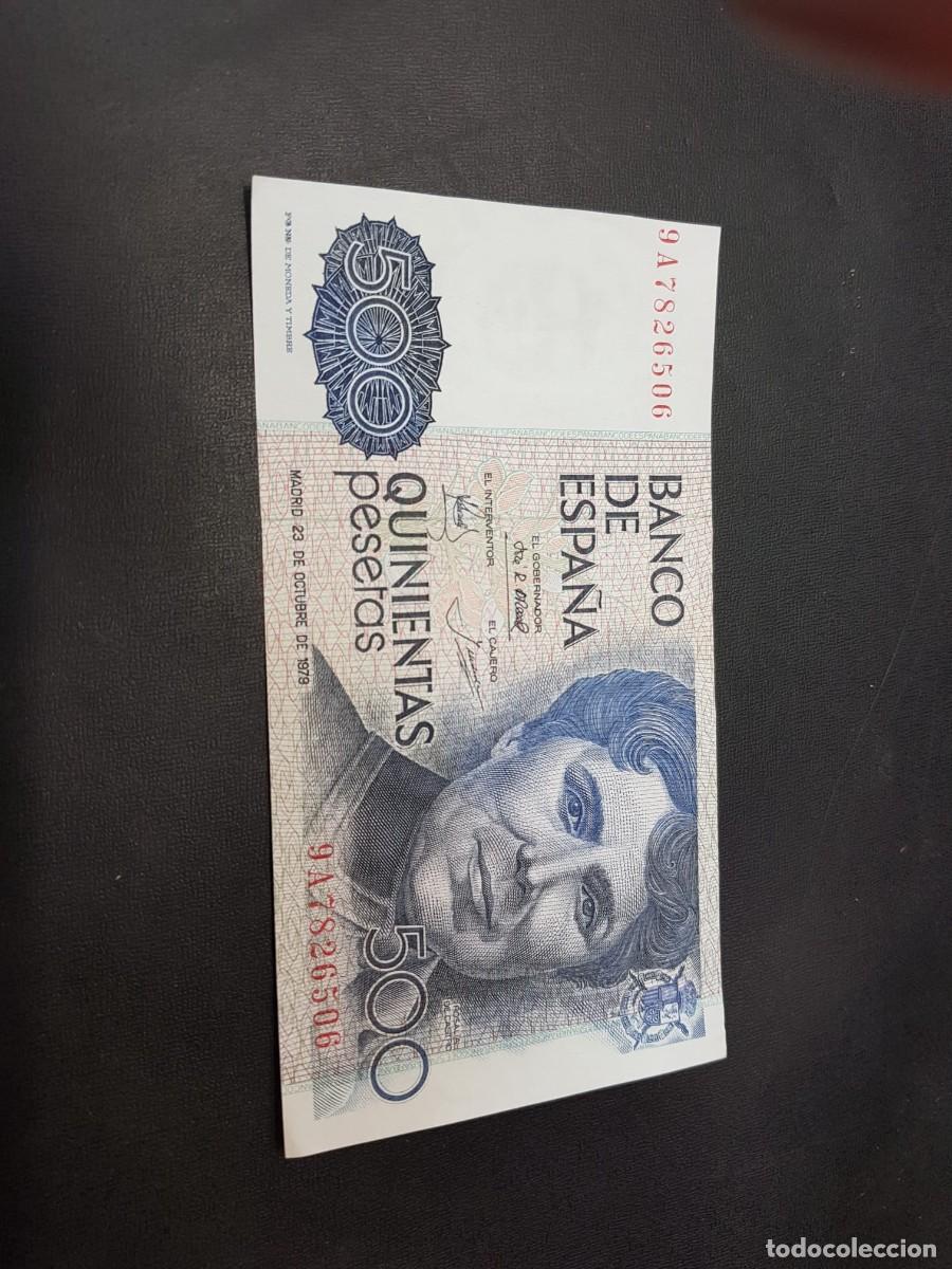 Billetes espa&ntilde;oles: ESPA&Ntilde;A- 500 PESETAS-23 DE OCTUBRE DE 1979-SERIE 9A-SIN CIRCULAR