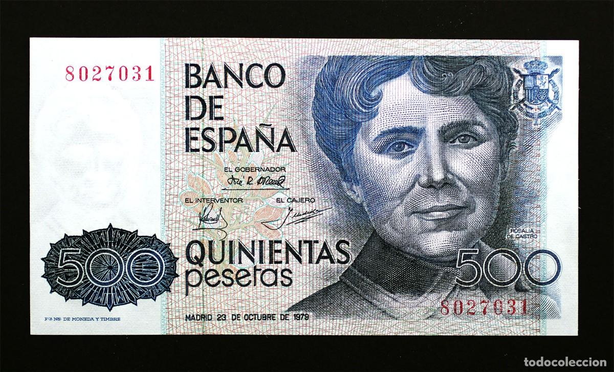 Billetes espa&ntilde;oles: SC. Spain - 500 Pesetas 1979 Sin Serie. SC/UNC.