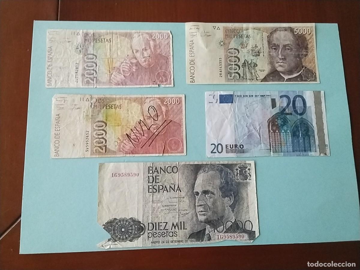 Billetes espa&ntilde;oles: Lote billetes Espa&ntilde;a falsos