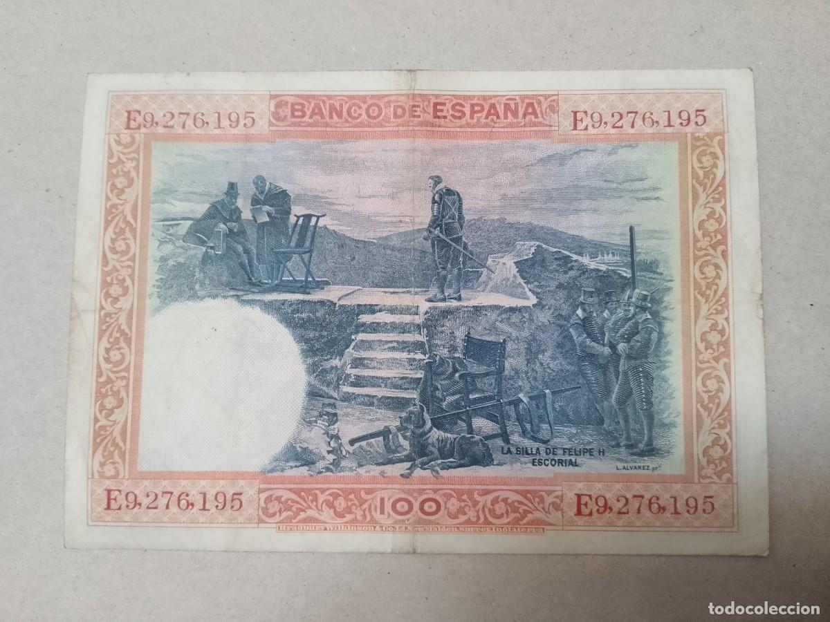 Billetes espa&ntilde;oles: 100 peseta 1925 Felipe II - Foto 2