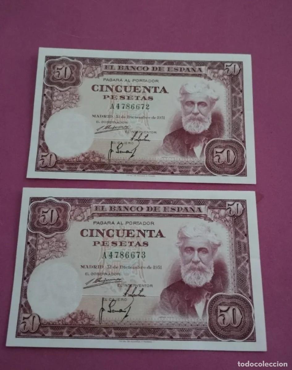 Billetes espa&ntilde;oles: Billetes espa&ntilde;oles antiguos - Foto 1
