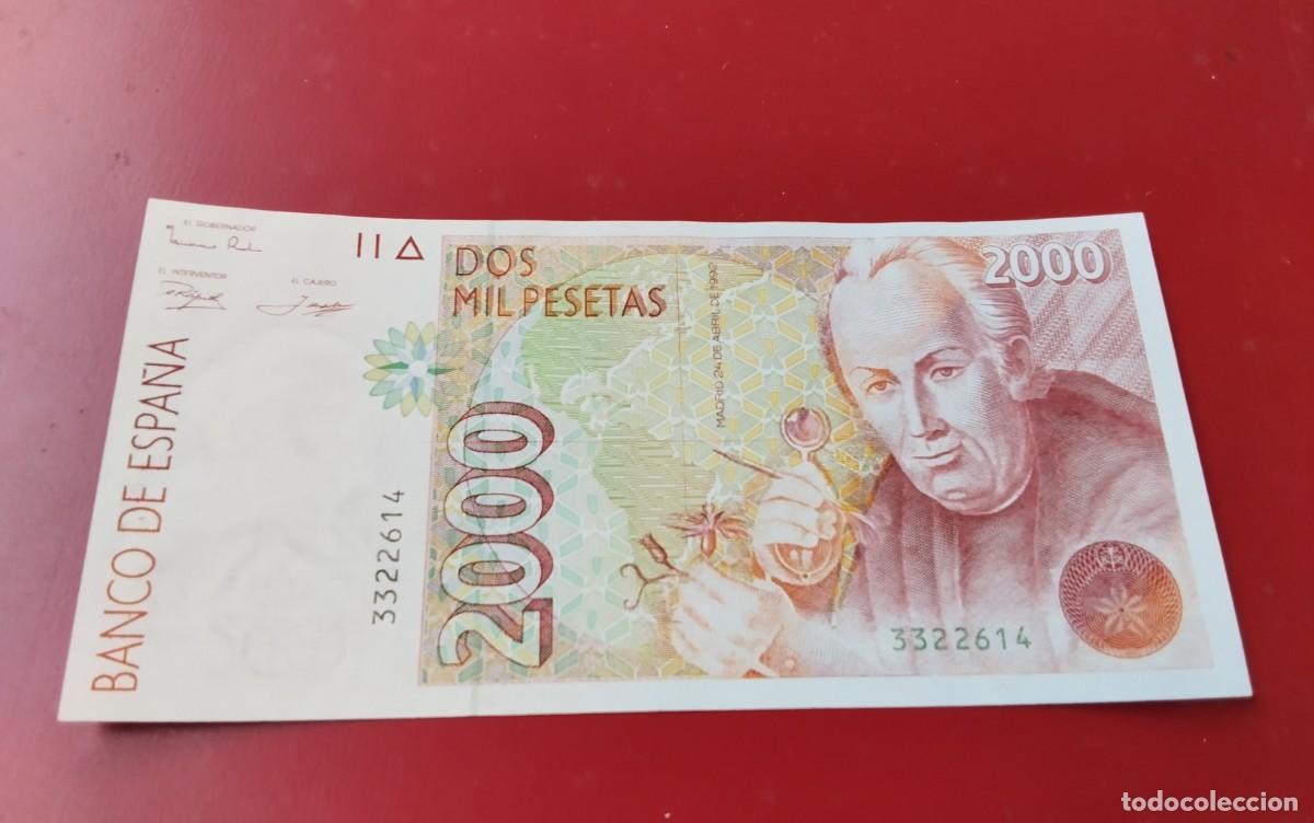 Billetes espa&ntilde;oles: BILLETE DE 2000 PTS SIN SERIE A&Ntilde;O 1992 MUY BUENA CONSERVACION , CASI PLANCHA
