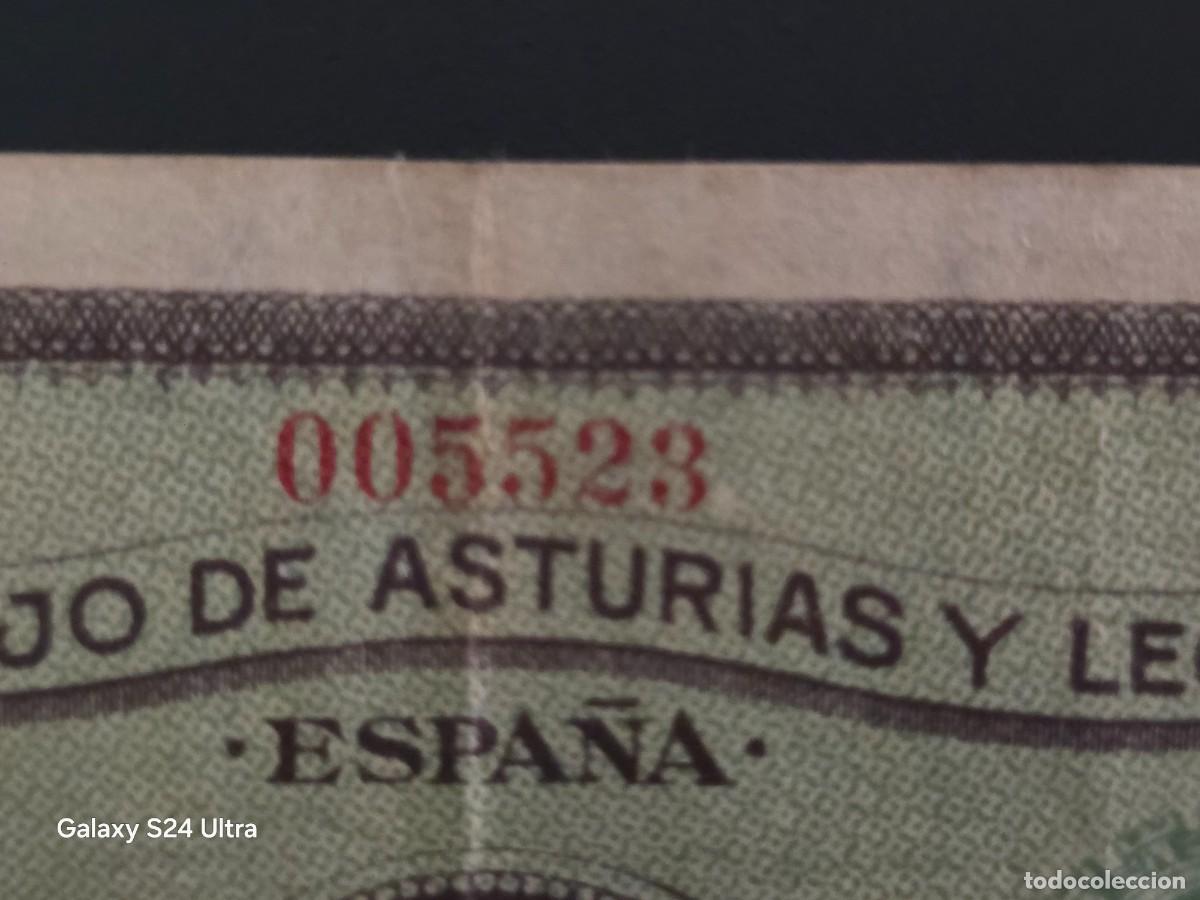 Billetes espa&ntilde;oles: 40 C&Eacute;NTIMOS.....CONSEJO DE ASTURIAS Y LE&Oacute;N....N&deg;BAJISIMO....MUY BONITO......ES EL DE LAS FOTOS
