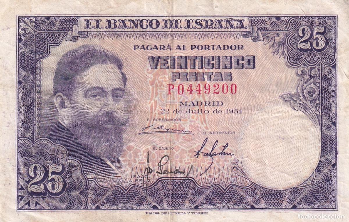 Billetes espa&ntilde;oles: CRBS1960 BILLETE ESPA&Ntilde;A 5 PESETAS 1945 SERIE P MBC