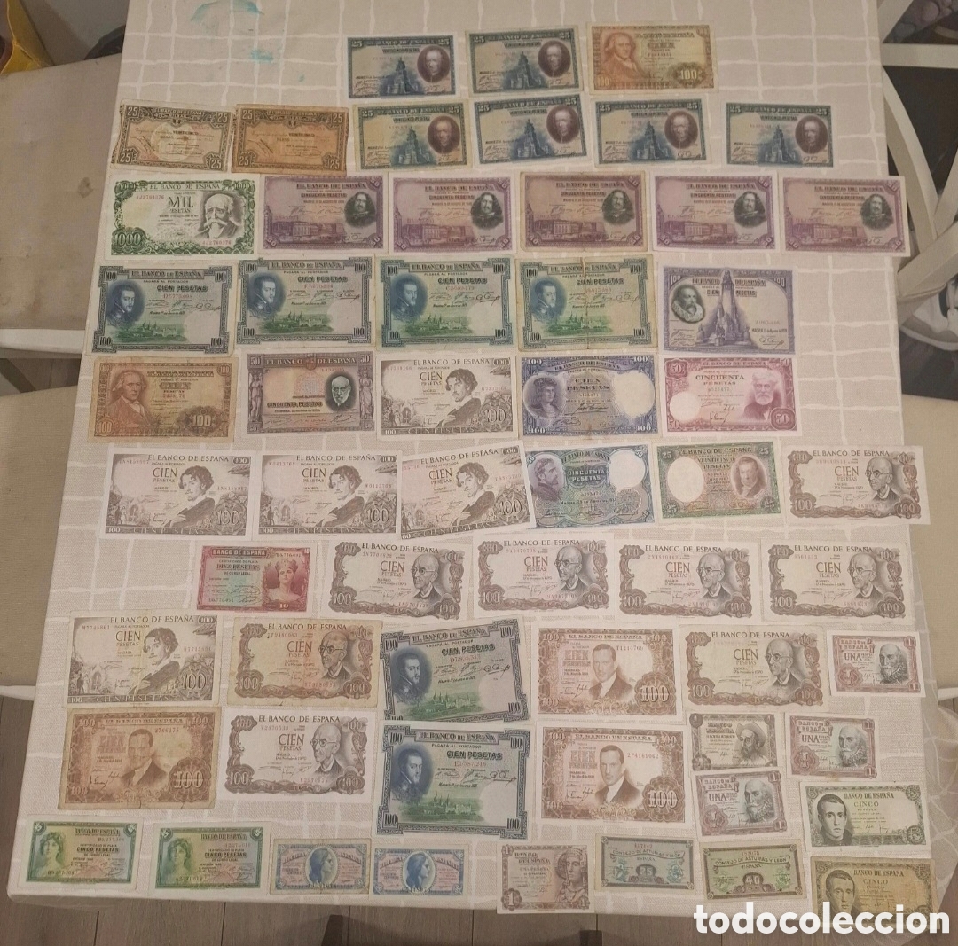 Banconote spagnole: Colecci&oacute;n de billetes