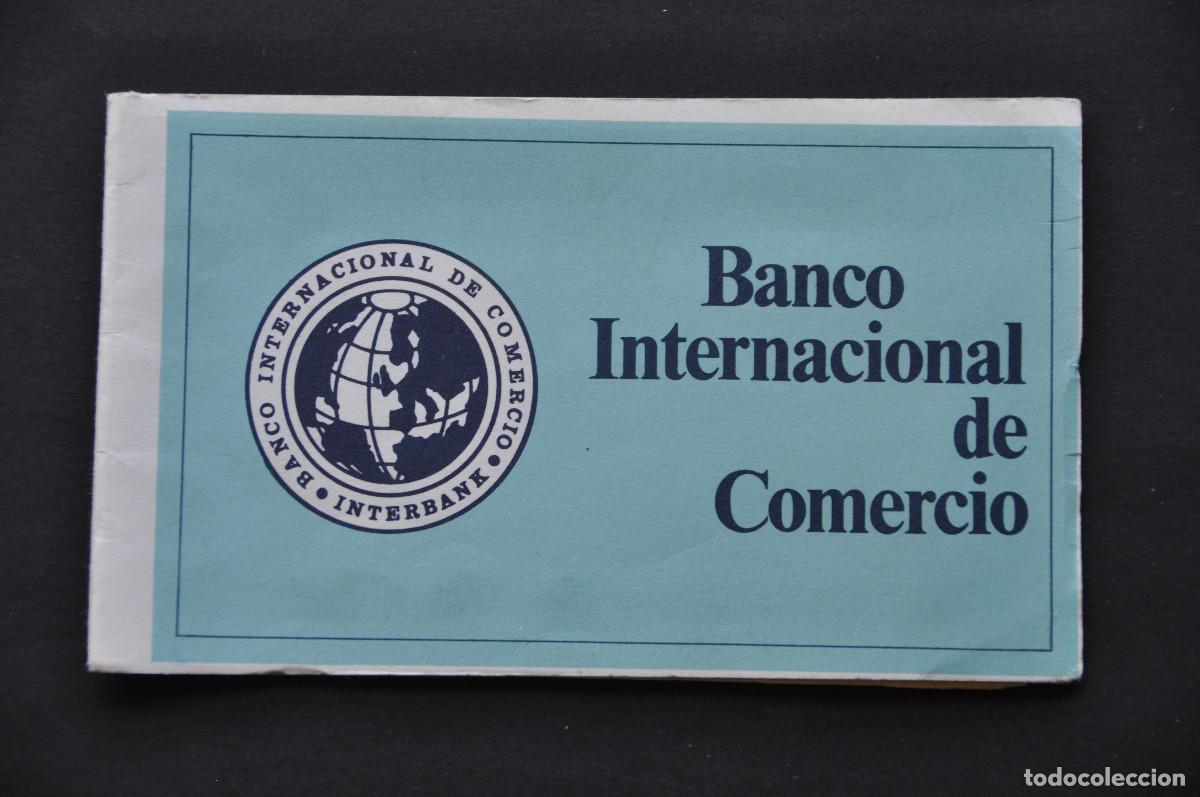 Billetes espa&ntilde;oles: BANCO INTERNACIONAL DE COMERCIO - TALONARIO COMPLETO CON 10 BILLETES DE 100 PESETAS 1970