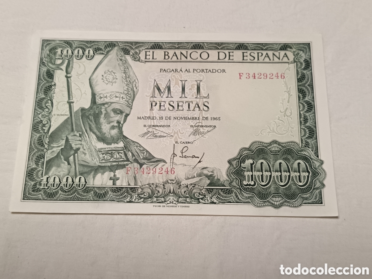 Billetes espa&ntilde;oles: BILLETE DE 1000 PESETAS 1965,,MBC++,EBC