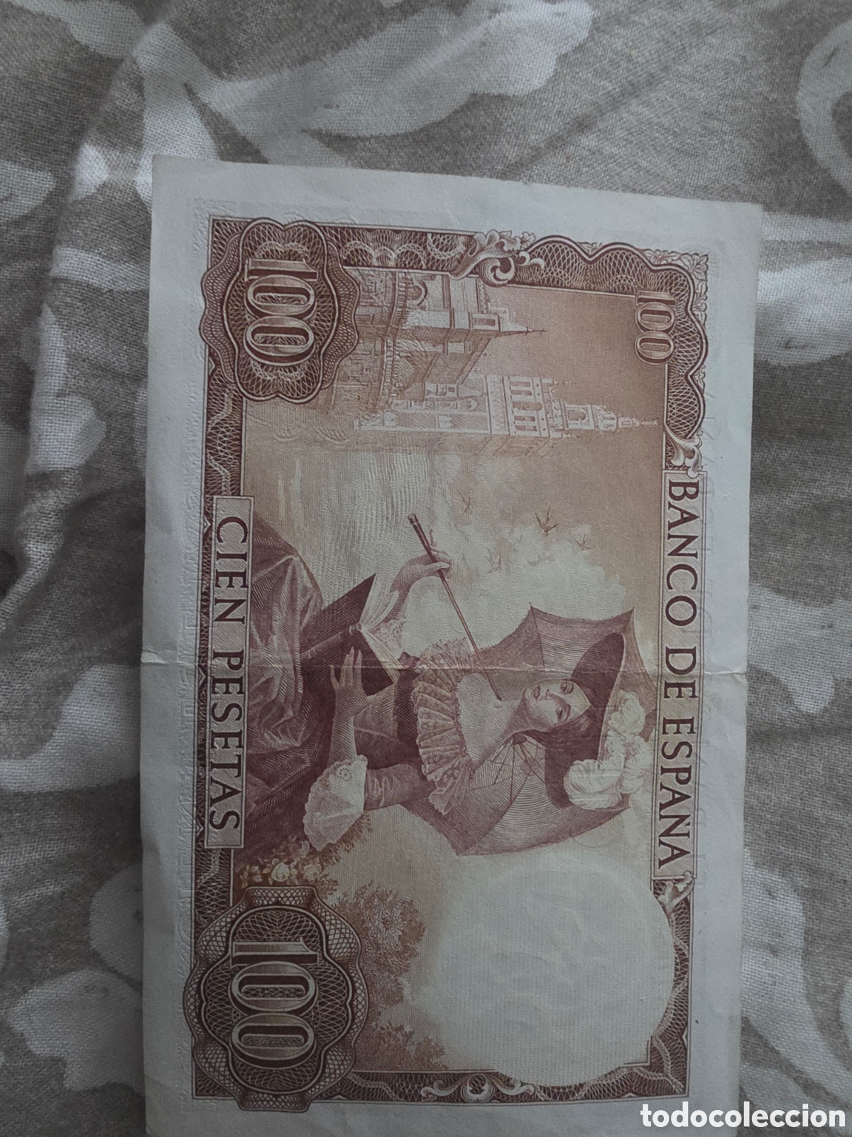 Billetes espa&ntilde;oles: Billete 100 pesetas 1965 - Foto 2