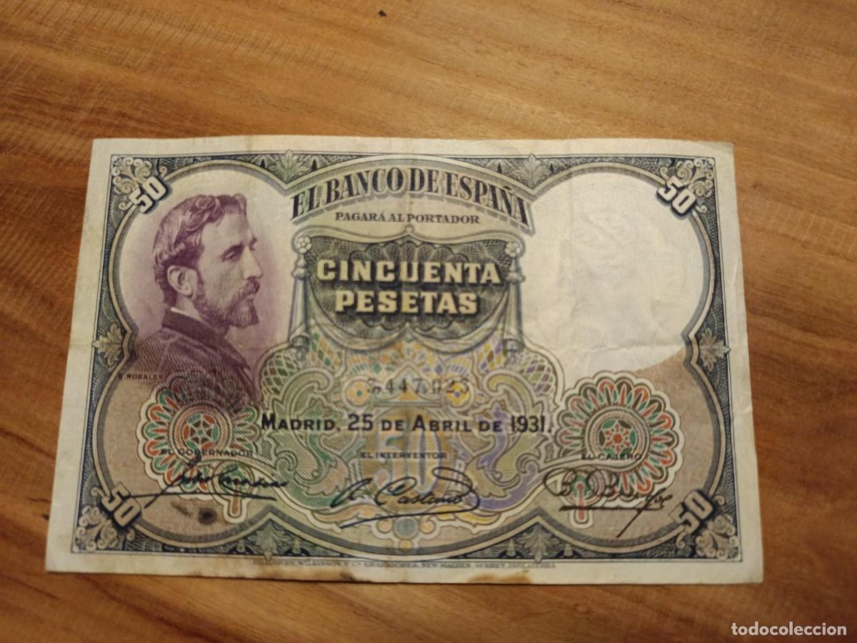 Billets espagnols: Billete 50 pesetas 1931