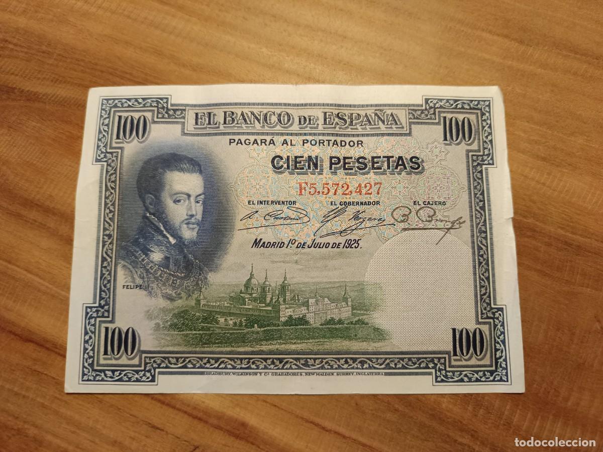 Billets espagnols: Billete 100 pesetas 1925
