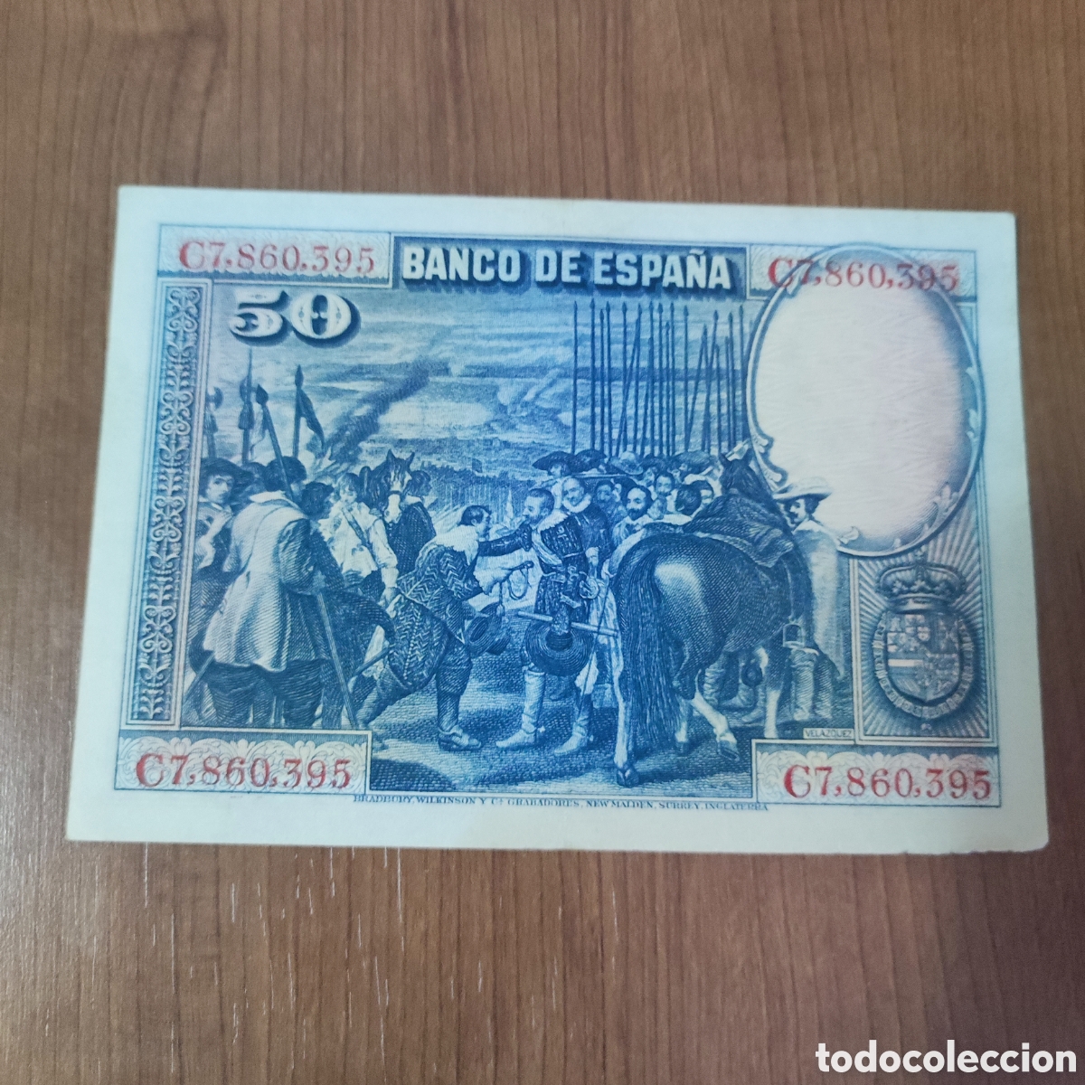 Billetes espa&ntilde;oles: Billete de 50 pesetas