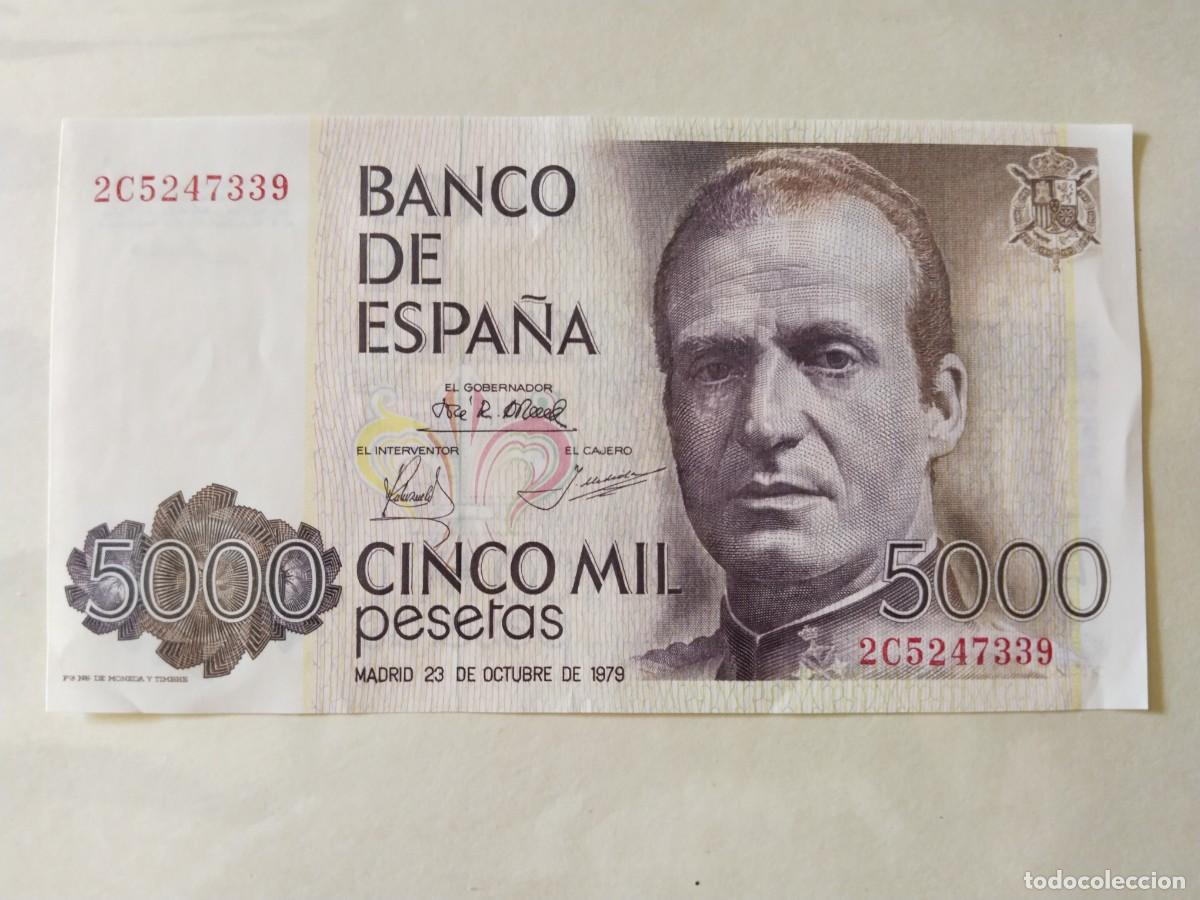 Billetes espa&ntilde;oles: BILLETE JUAN CARLOS 5000 MIL PESETAS