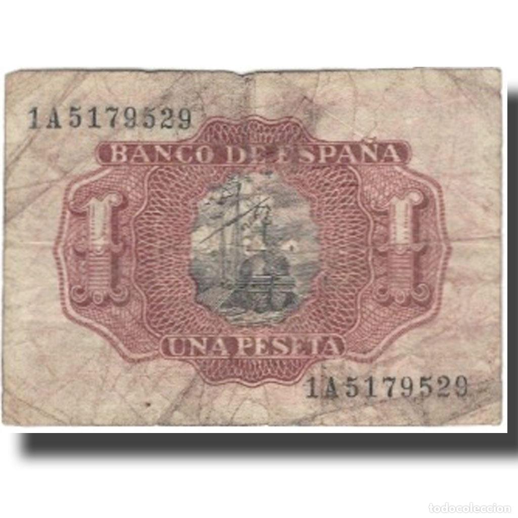Billetes espa&ntilde;oles: [#632609] Billete, 1 Peseta, 1953, Espa&ntilde;a, 1953-07-22, KM:144a, BC
