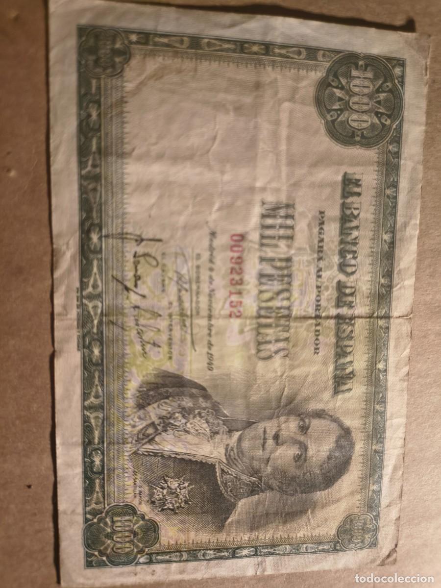 Billetes espa&ntilde;oles: Billete 1000 pesetas 1949