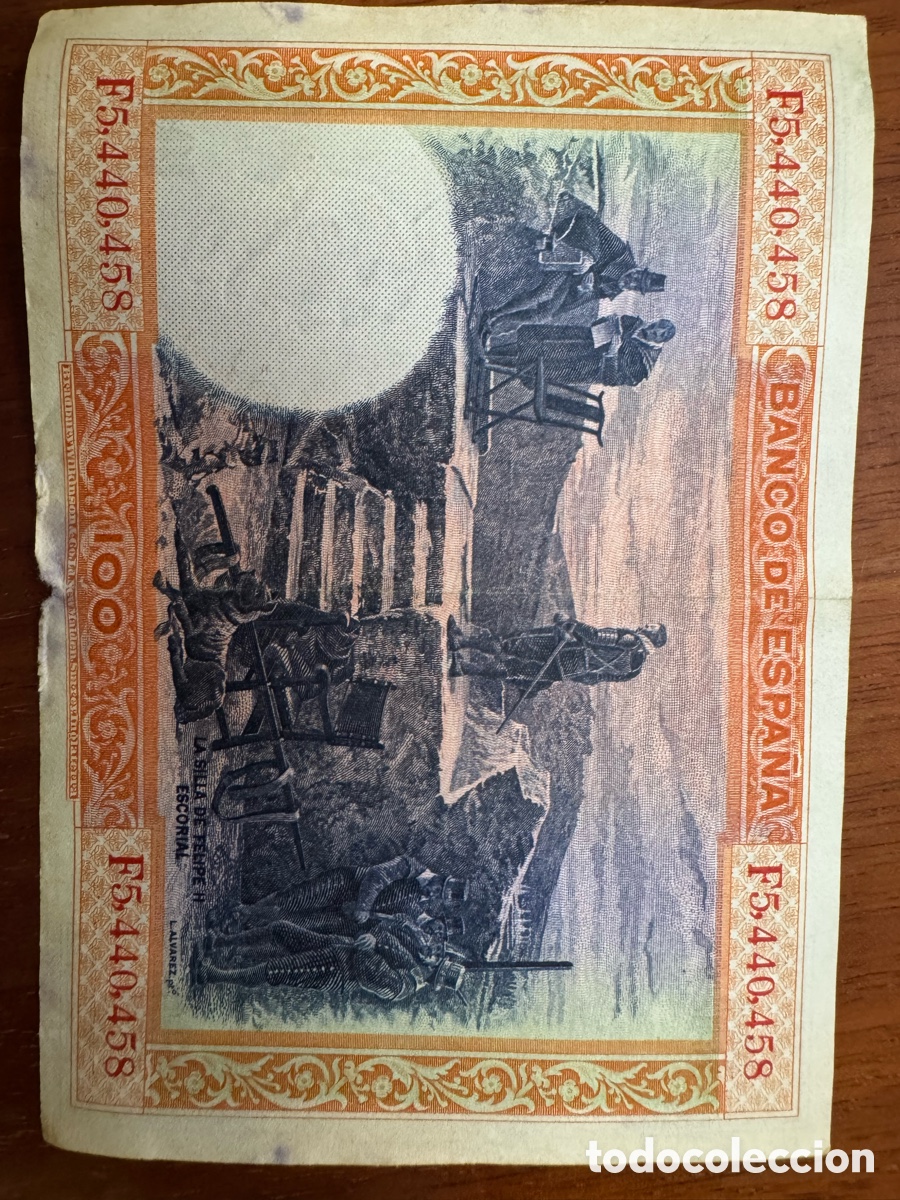 Billetes espa&ntilde;oles: Billetes Espa&ntilde;oles Antig&uuml;os - Foto 8
