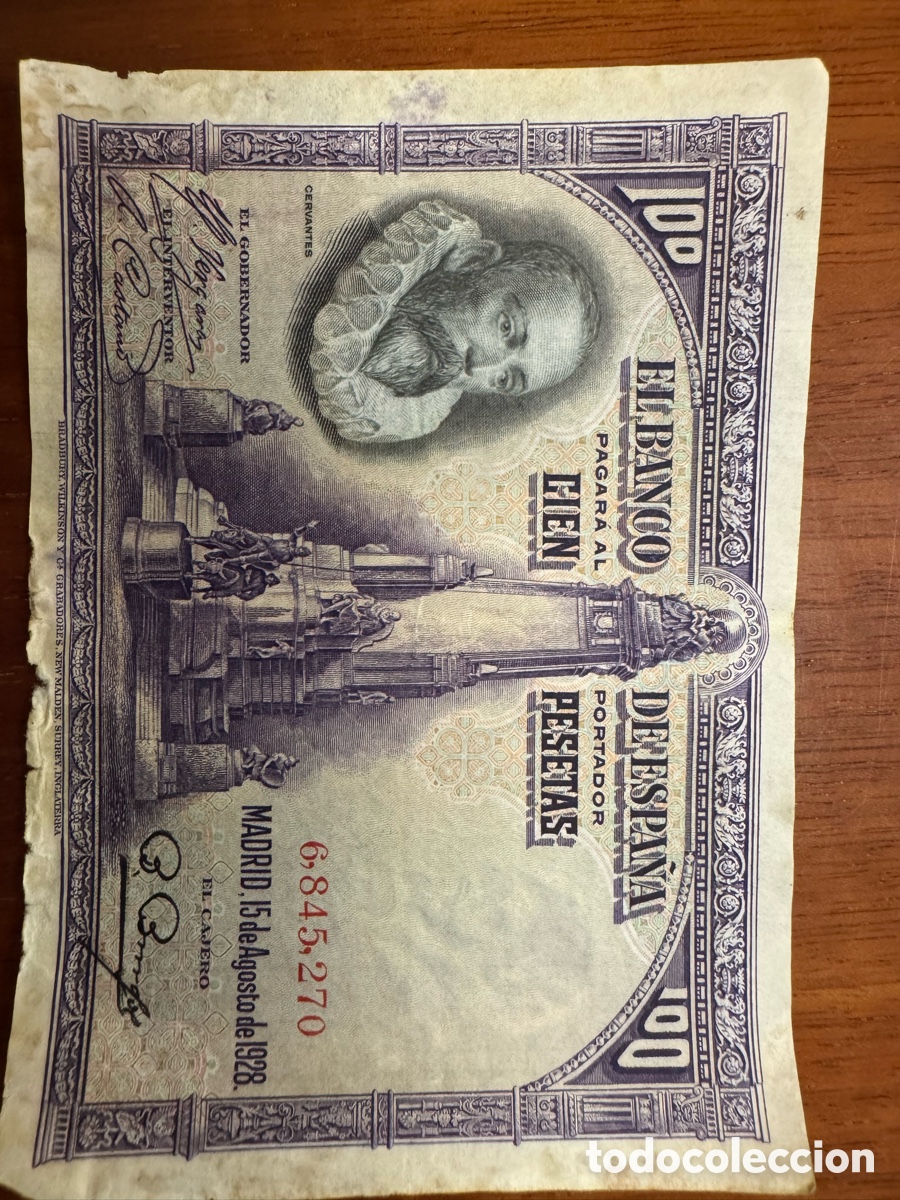 Billetes espa&ntilde;oles: Billetes Espa&ntilde;oles Antig&uuml;os - Foto 9
