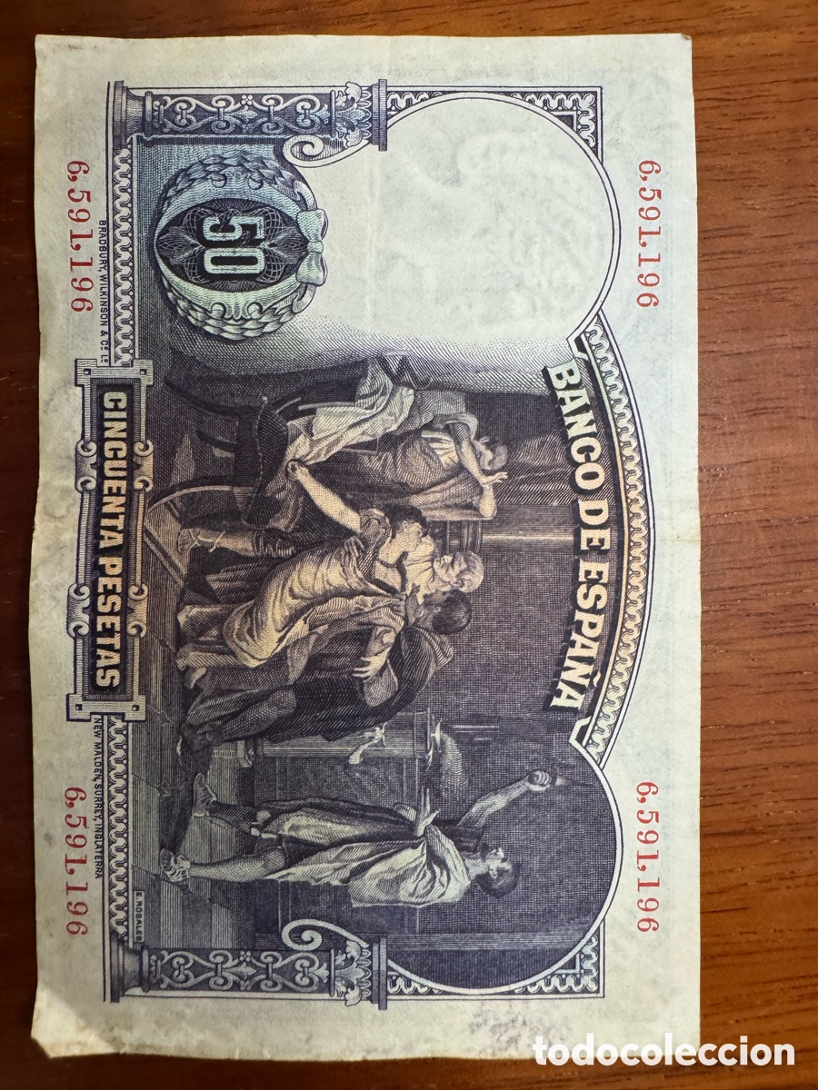 Billetes espa&ntilde;oles: Billetes Espa&ntilde;oles Antig&uuml;os - Foto 15