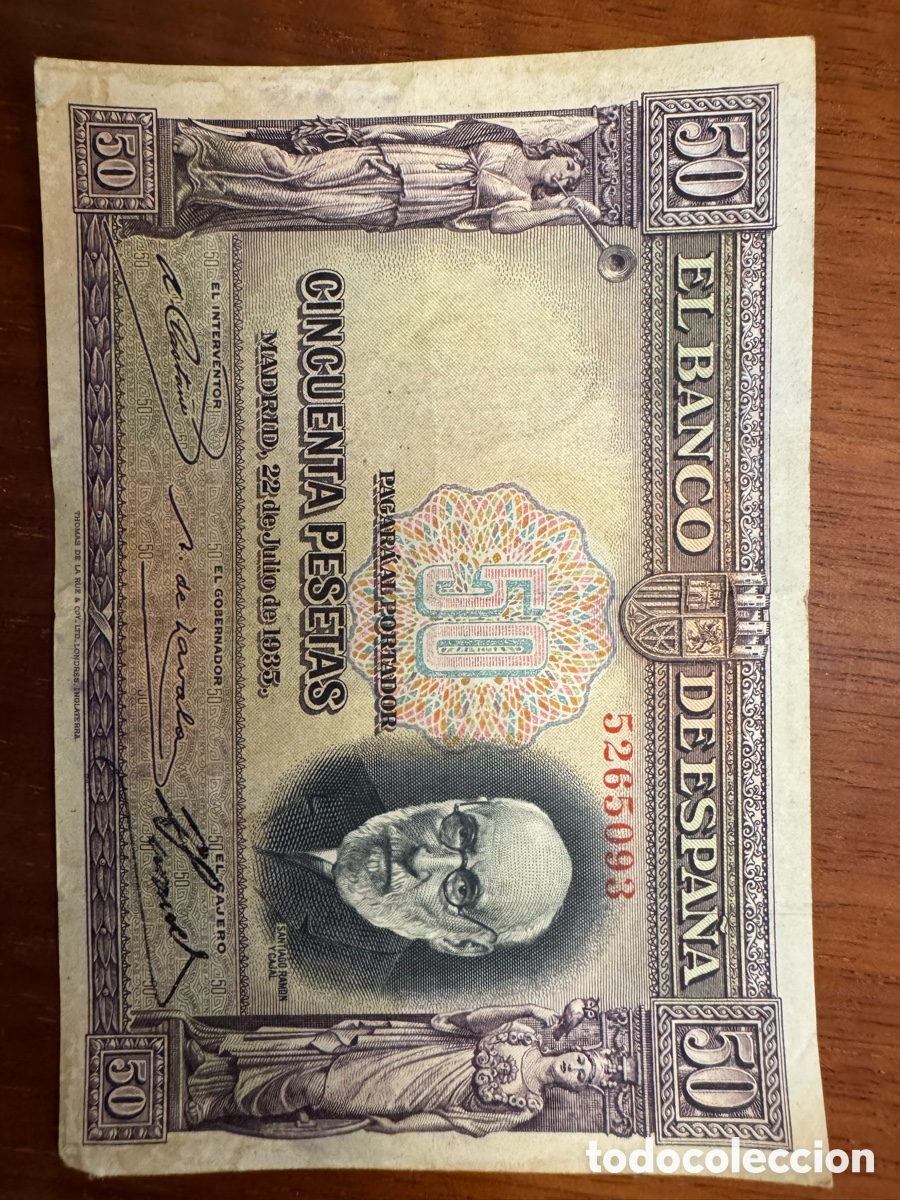 Billetes espa&ntilde;oles: Billetes Espa&ntilde;oles Antig&uuml;os - Foto 17