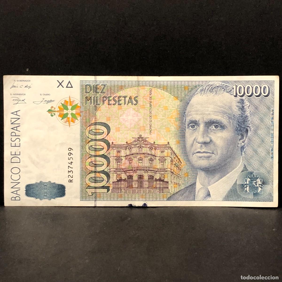 Billetes espa&ntilde;oles: BILLETE - DIEZ MIL PESETAS - 10000 PTAS - 1992 - JUAN CARLOS I - BANCO DE ESPA&Ntilde;A / 176