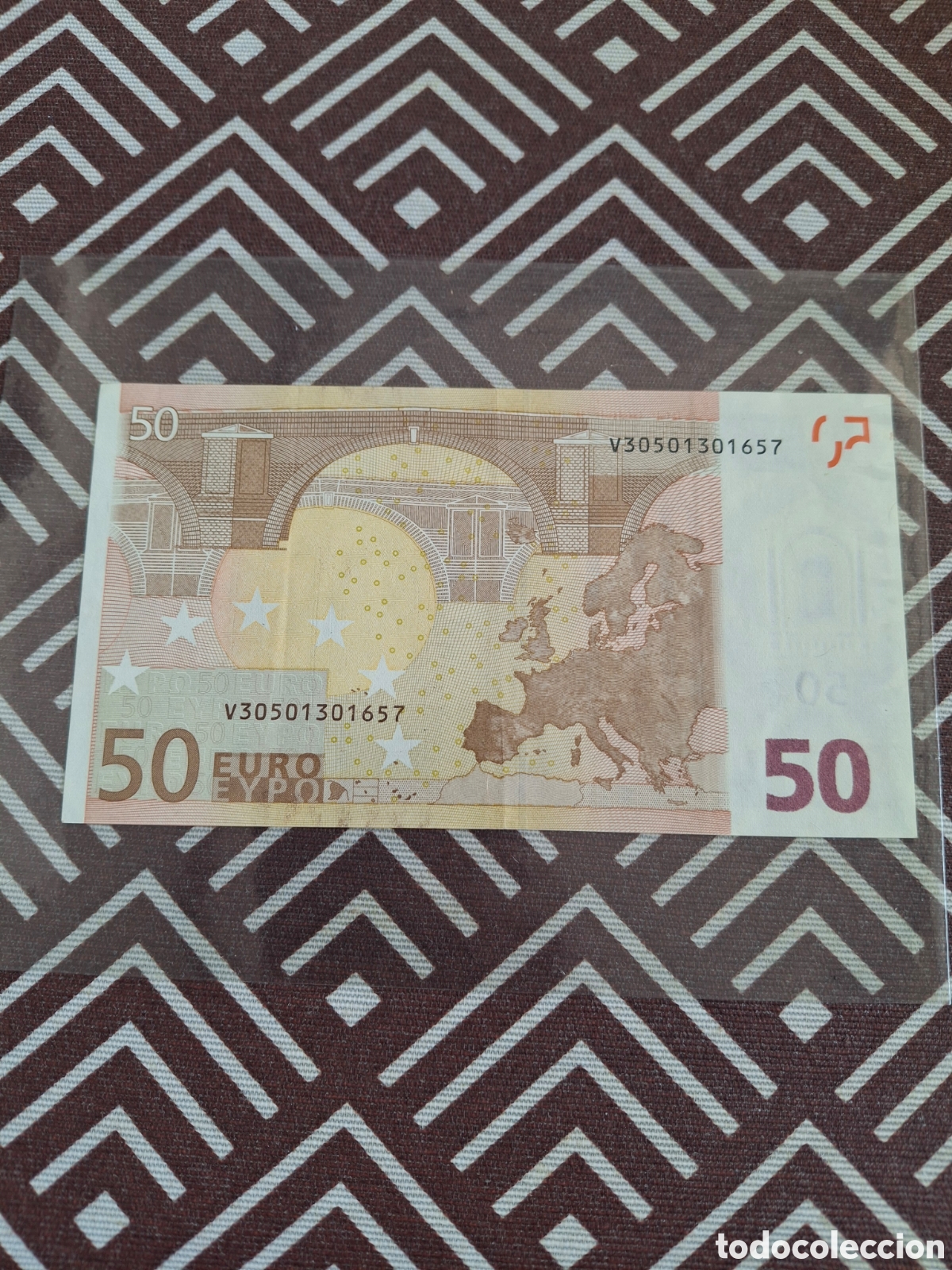 Billetes espa&ntilde;oles: Billete de 50 euros de 2002 - Foto 2