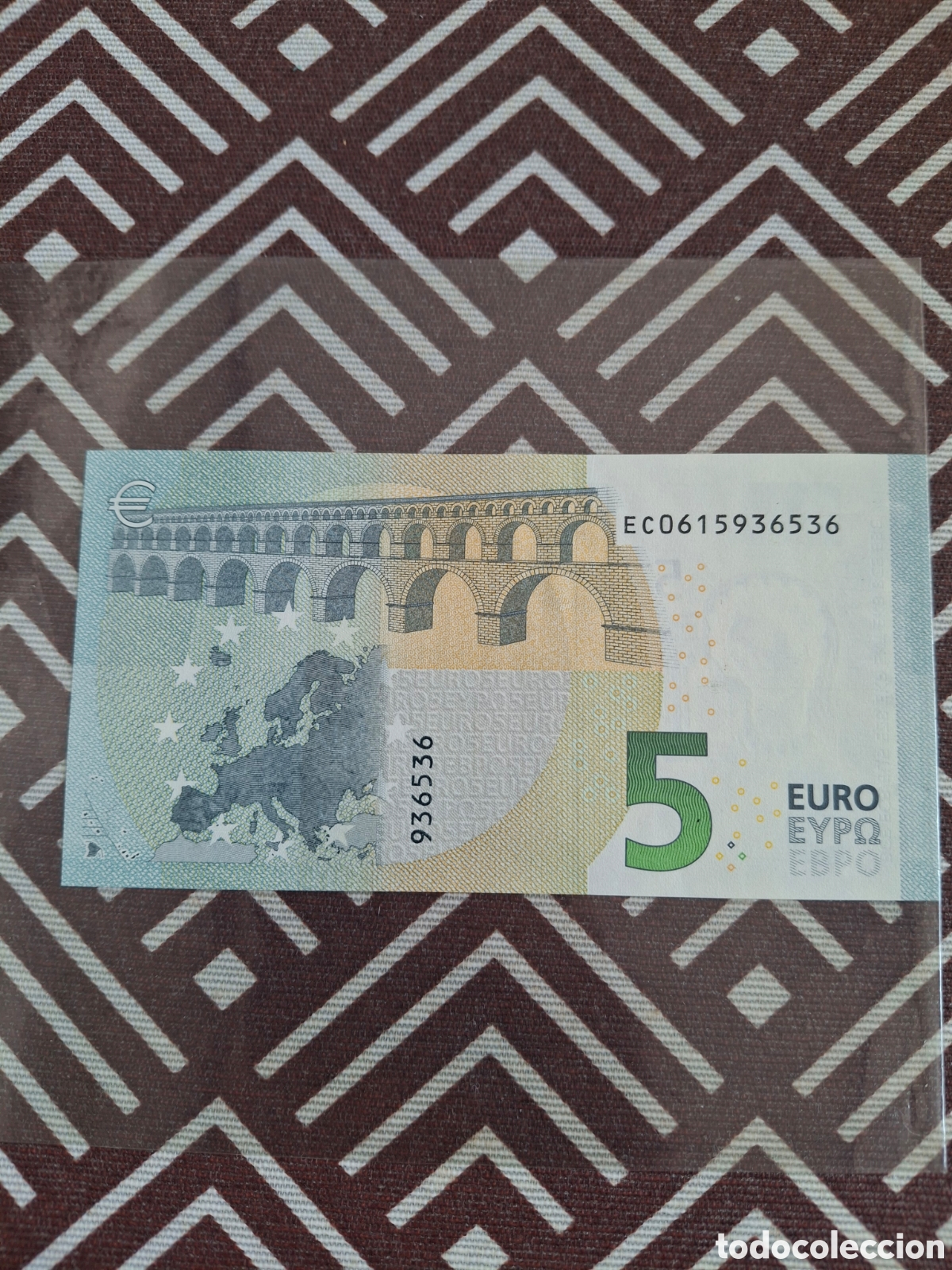 Billetes espa&ntilde;oles: Billete de 5 euros s/c - Foto 2