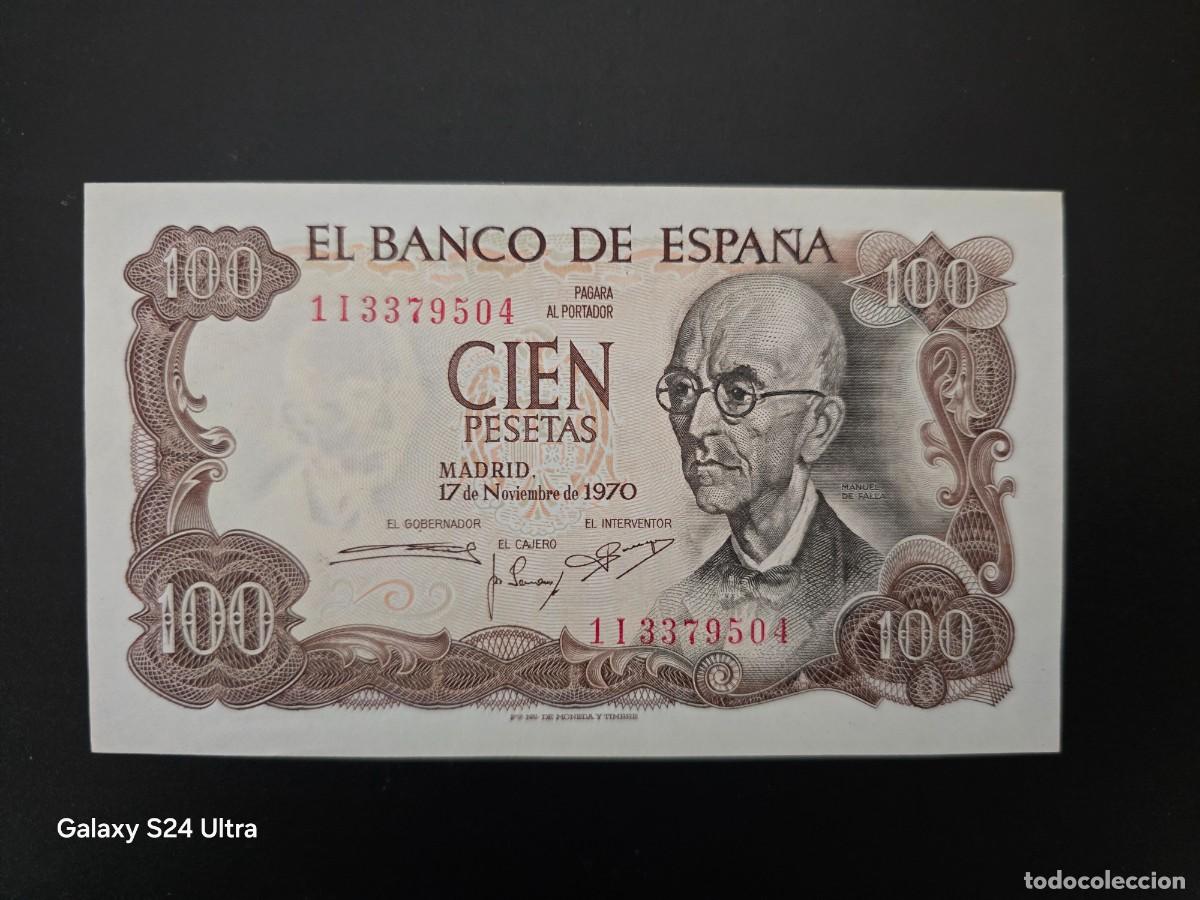 Billetes espa&ntilde;oles: 100 PESETAS DE 1970.... SERIE 1I..... PRECIOSO ......ES EL DE LAS FOTOS