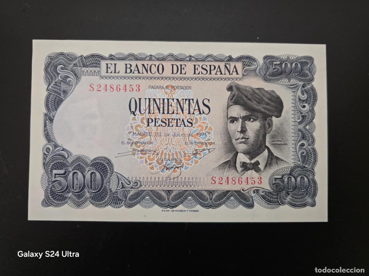 Billetes espa&ntilde;oles: 500 PESETAS DE 1971.... SERIE S .....SIN CIRCULAR-......ES EL DE LAS FOTOS