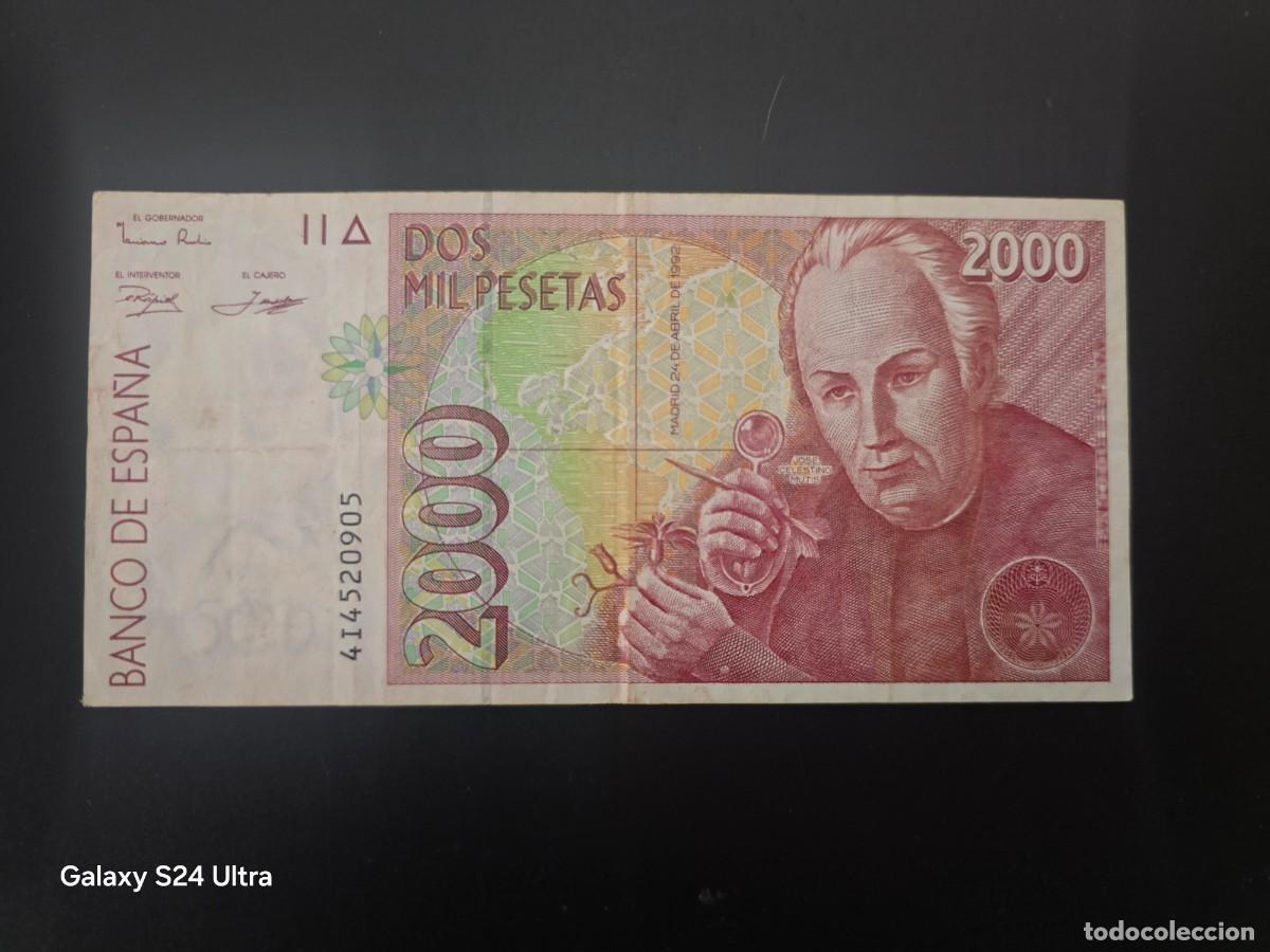 Billetes espa&ntilde;oles: 2000 PESETAS DE 1992.... SERIE 4I..... BONITO.....ES EL DE LAS FOTOS