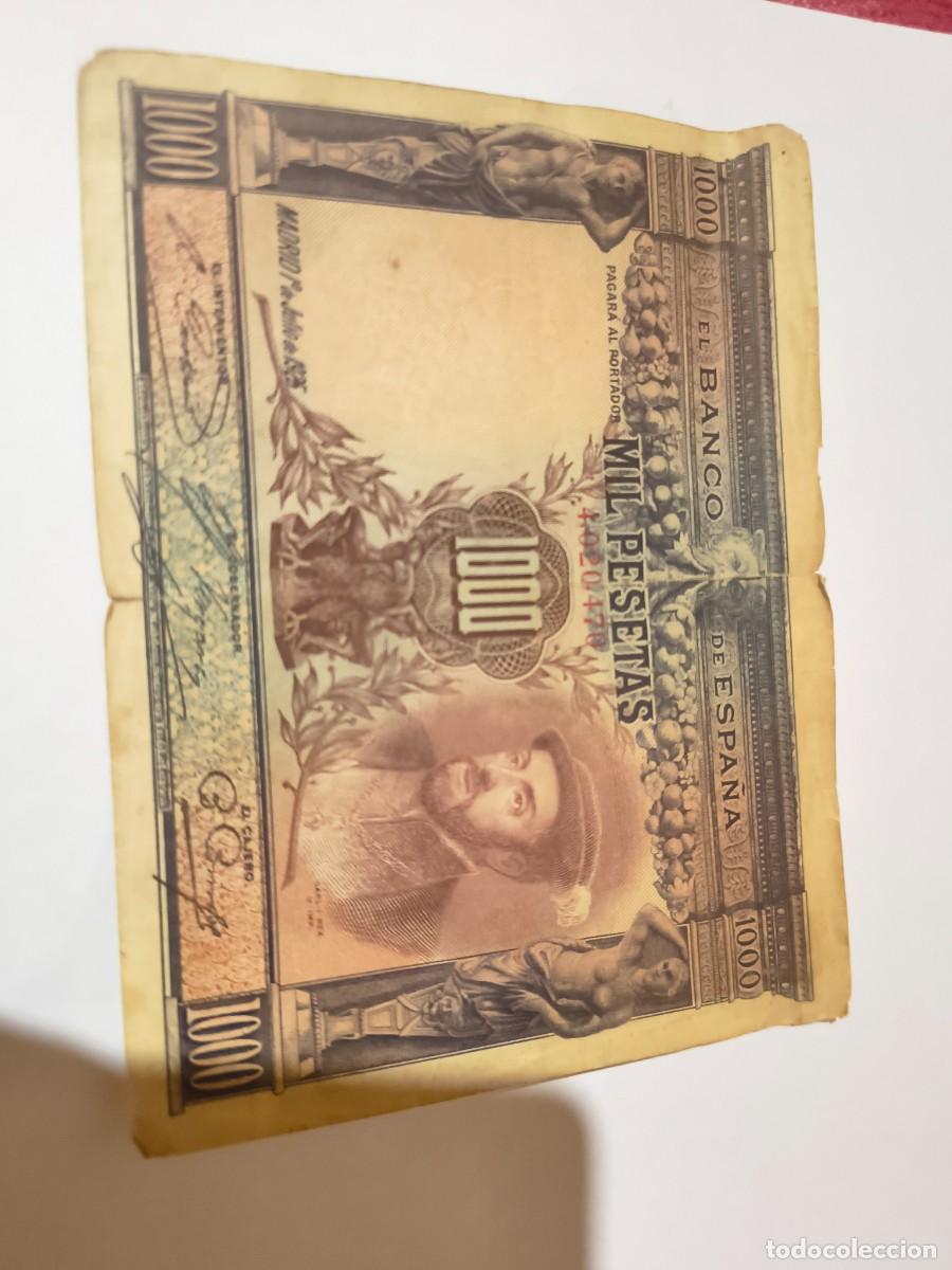 Billetes espa&ntilde;oles: Billete de 1000 pesetas de de 1925