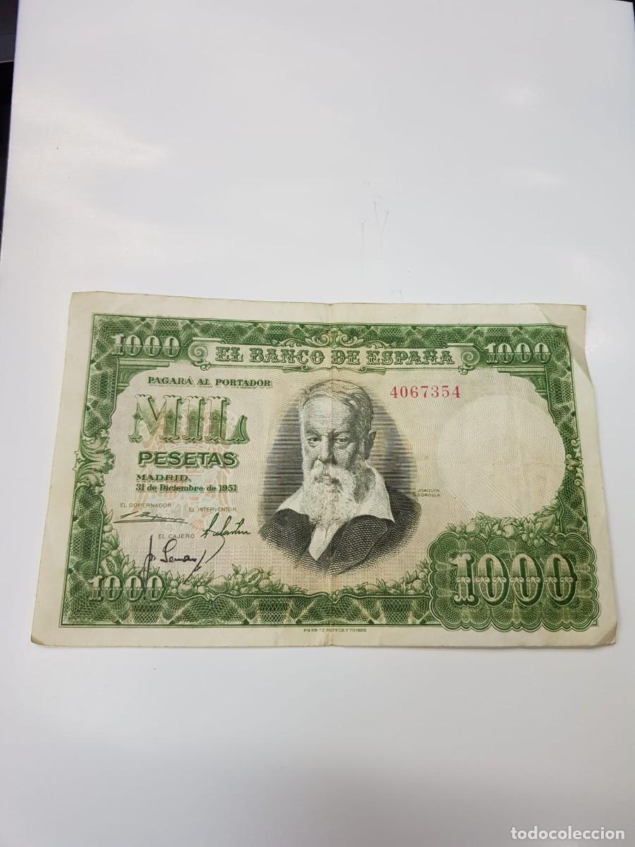 Billetes espa&ntilde;oles: ESPA&Ntilde;A-1000 PESETAS-1951-SIN SERIE