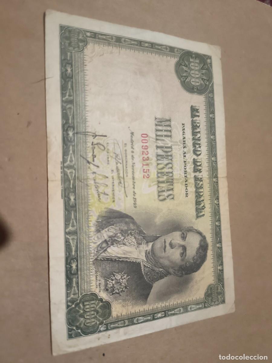 Billetes espa&ntilde;oles: Billete 1000 pesetas 1949