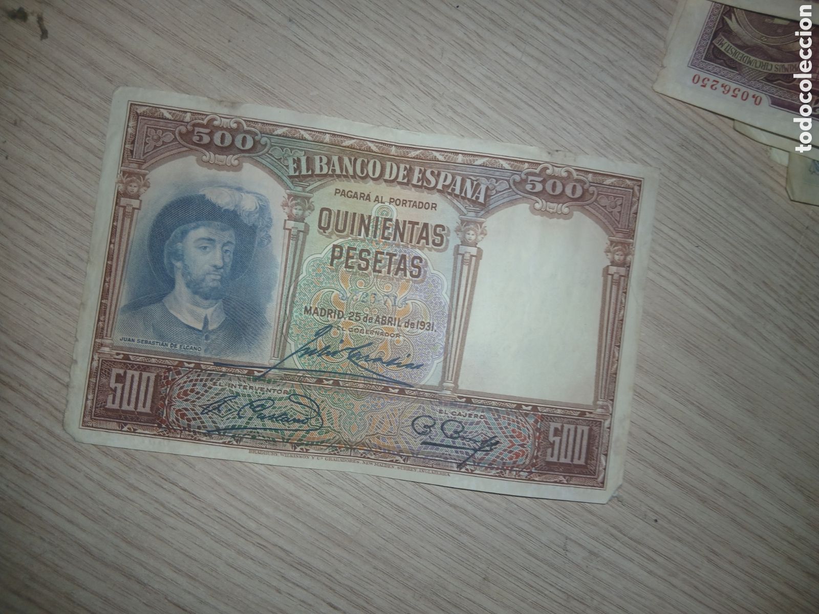 Billetes espa&ntilde;oles: 500 PESETAS 1931,,VER FOTOS